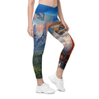 California Crossover Leggings With Pockets