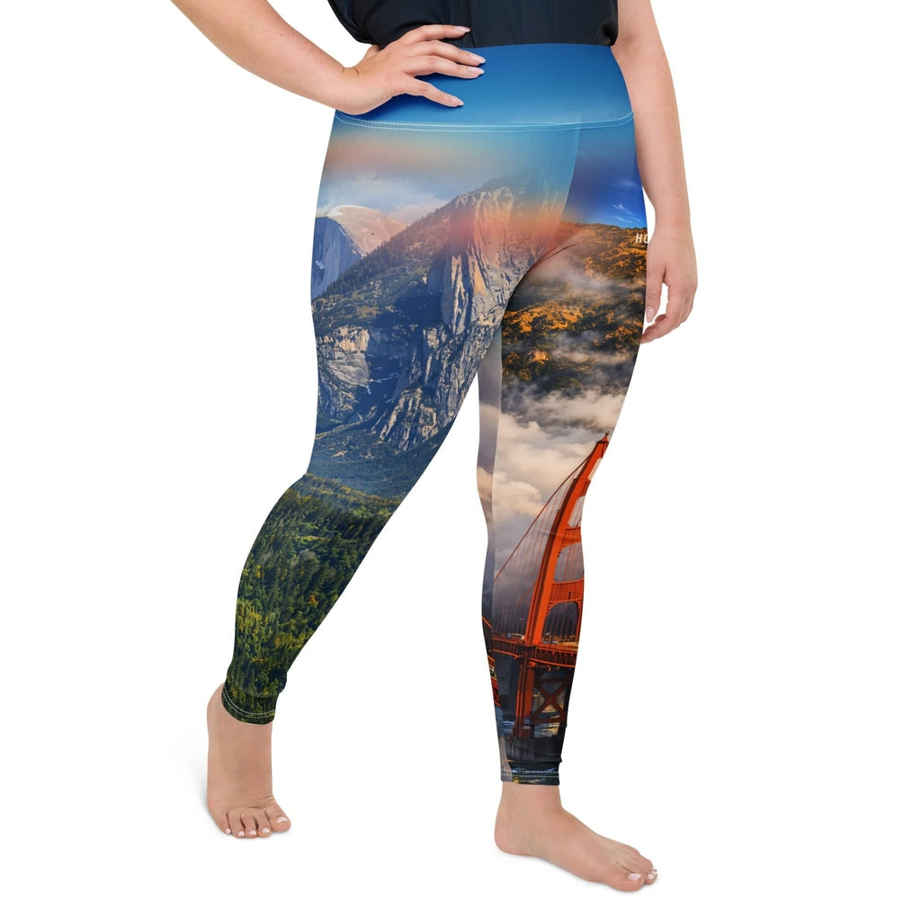California Plus Size Leggings