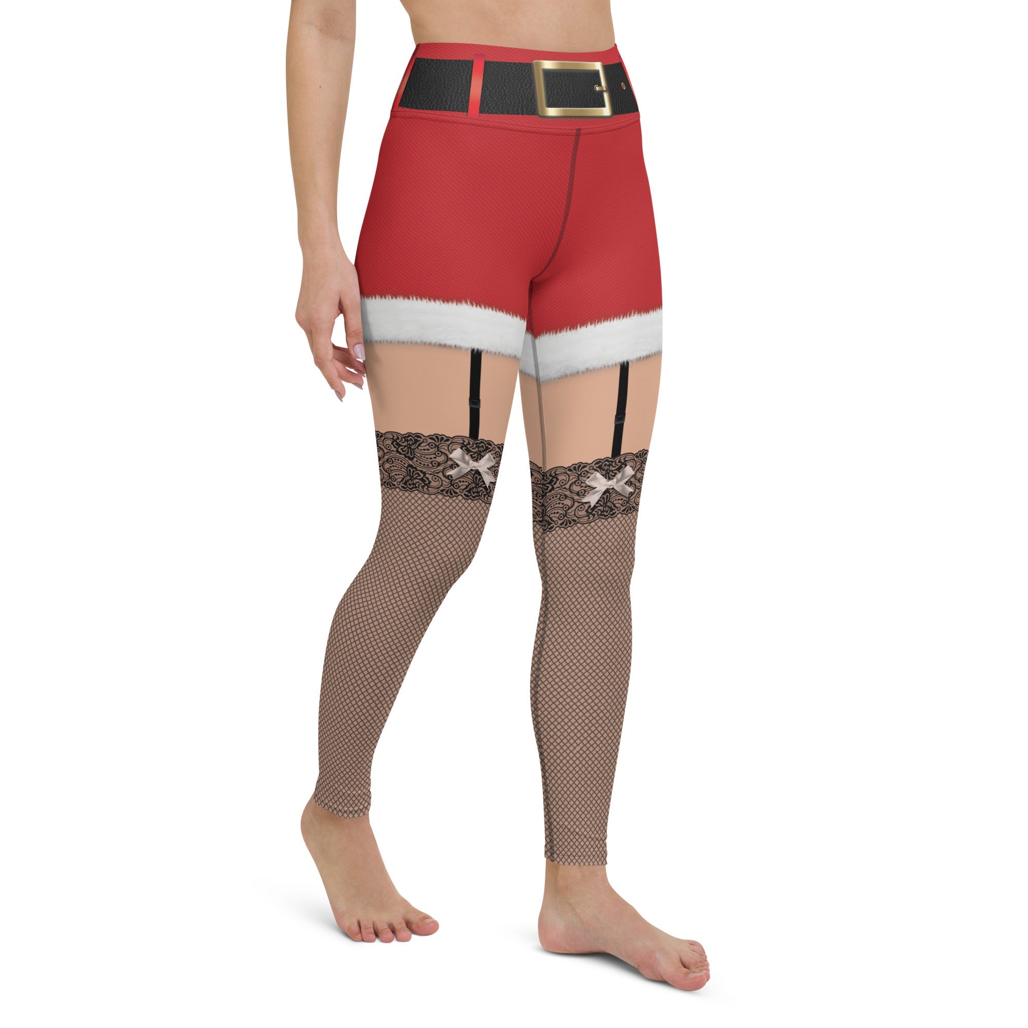 Call me Santa Christmas Yoga Leggings