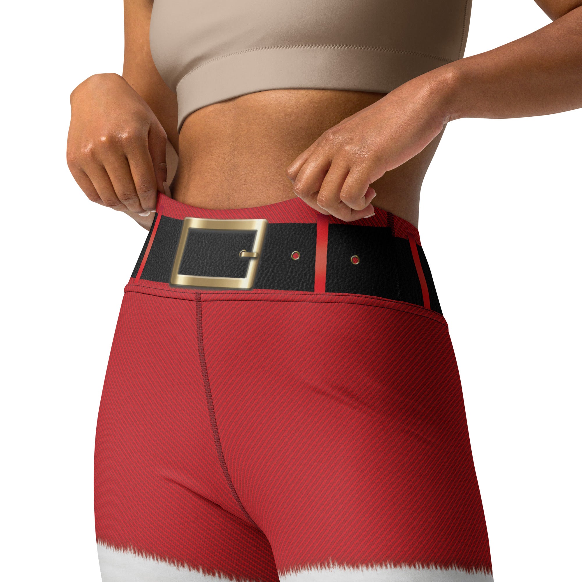 Call me Santa Christmas Yoga Leggings