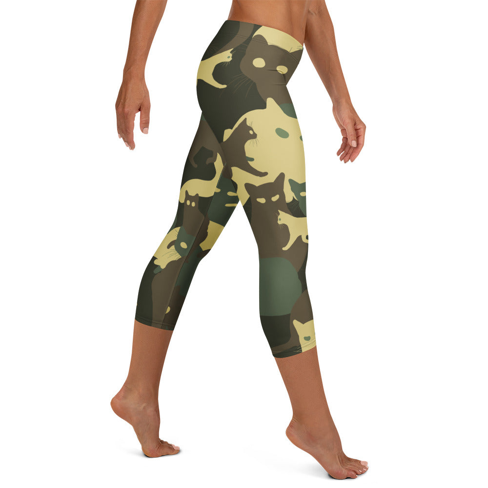 Camo Kitties Capris
