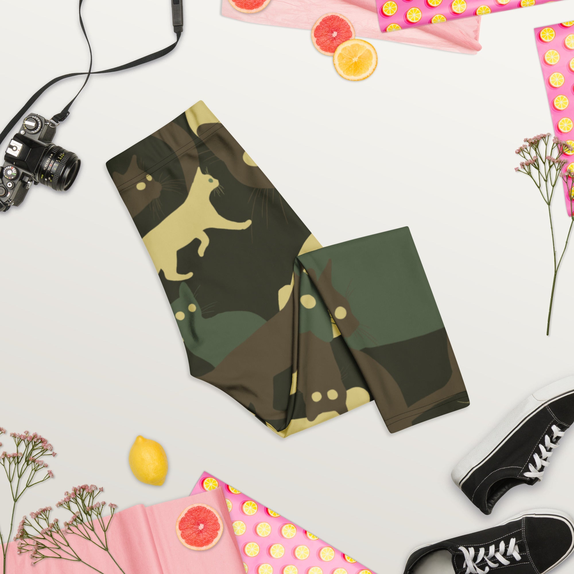 Camo Kitties Capris
