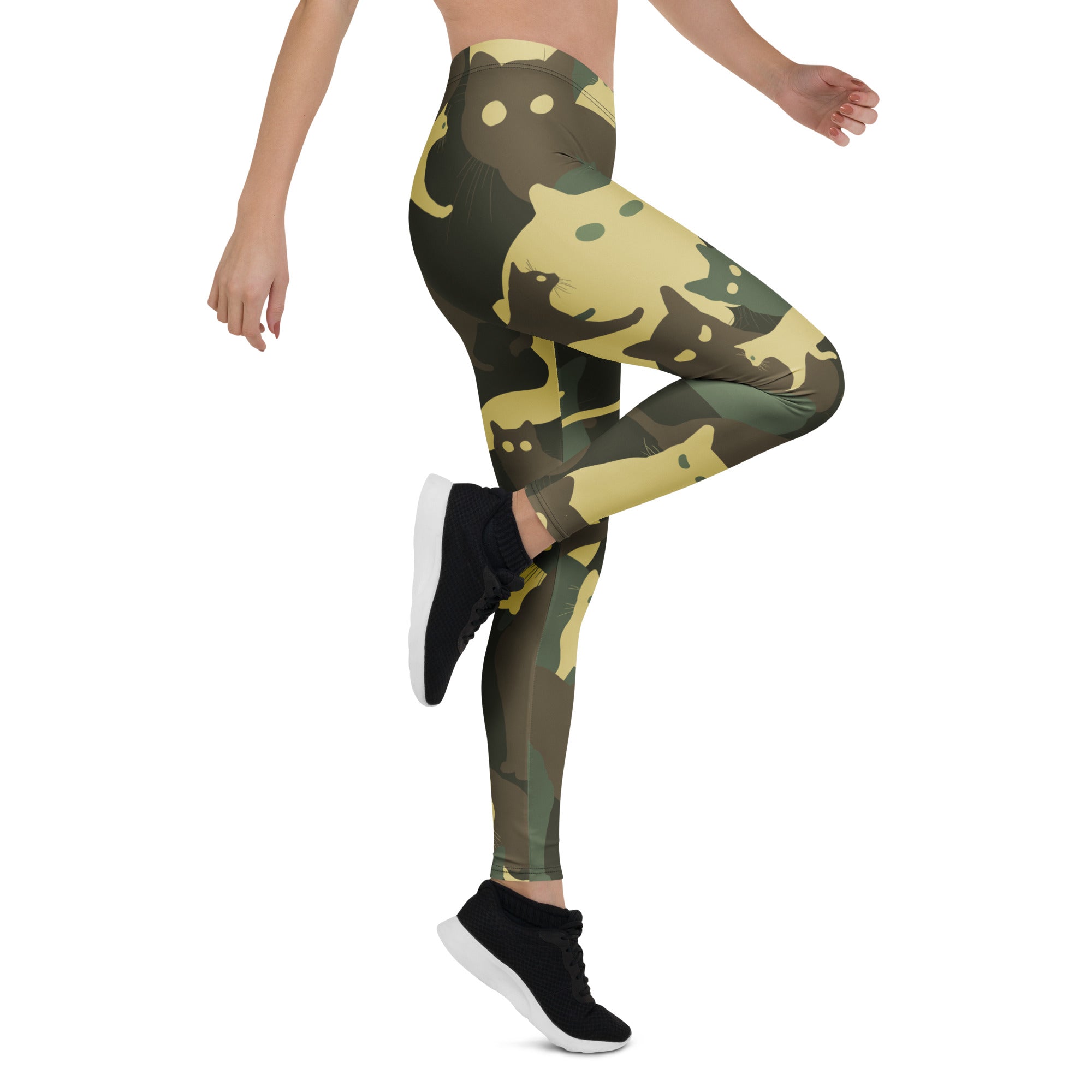 Camo Kitties Leggings