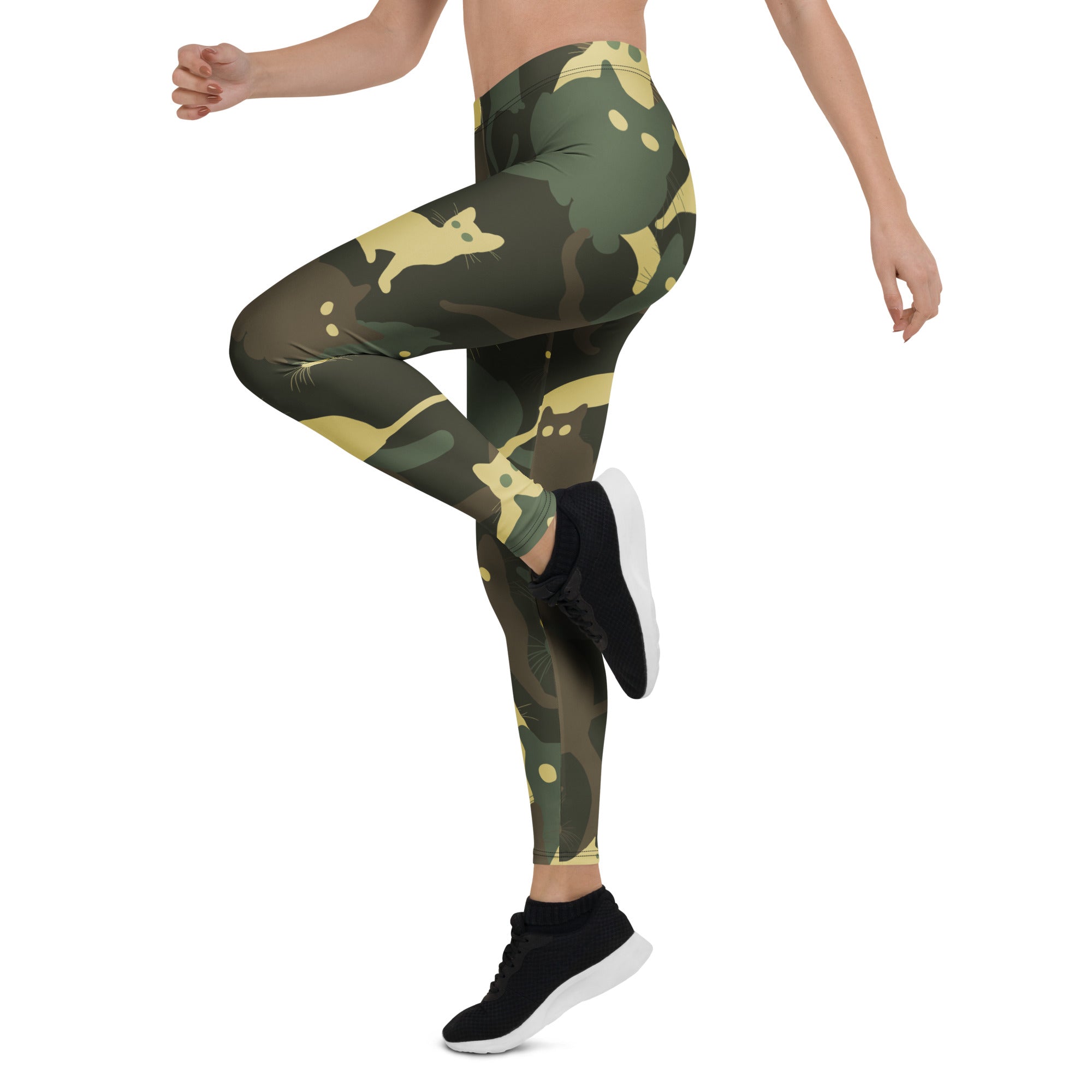 Camo Kitties Leggings