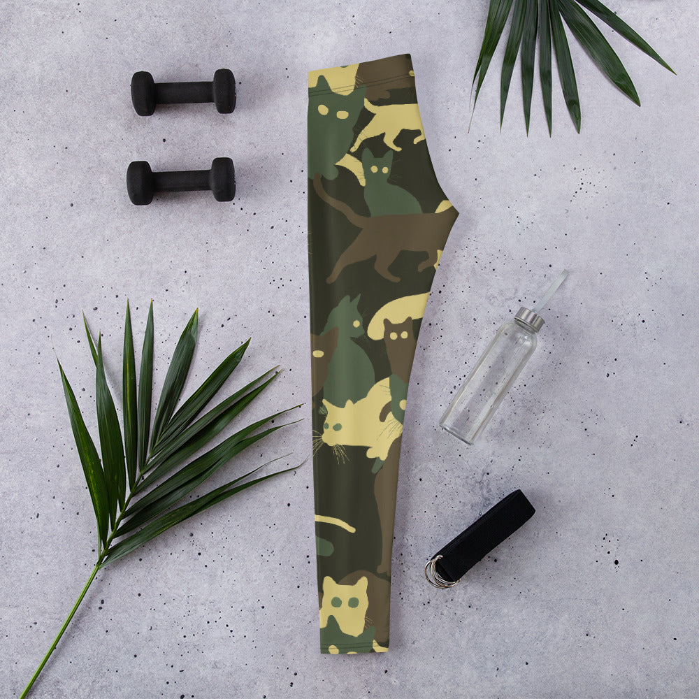 Camo Kitties Leggings