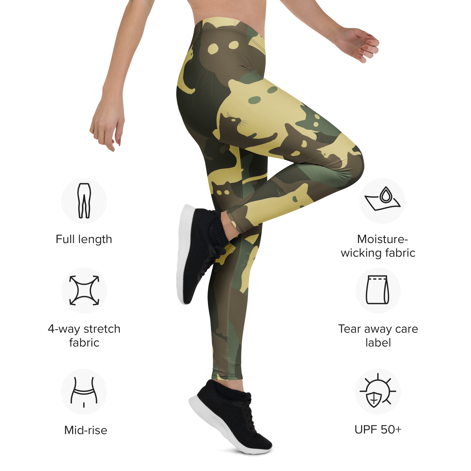 Camo Kitties Leggings