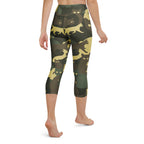 Camo Kitties Yoga Capris
