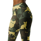 Camo Kitties Yoga Leggings