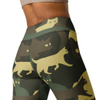 Camo Kitties Yoga Leggings