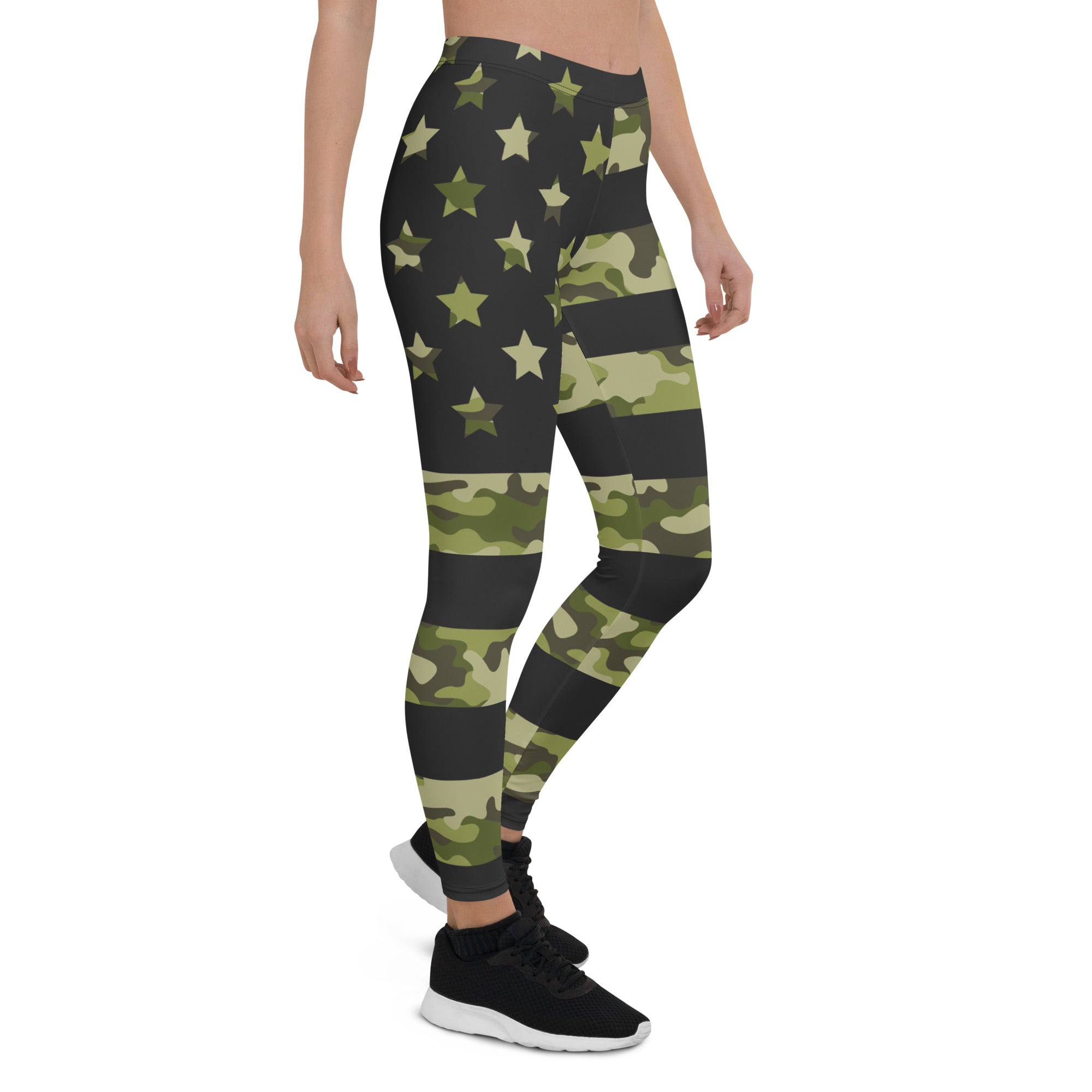 Camo Patriotic Leggings