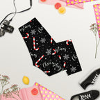 Candy Cane & Snowflake Capris