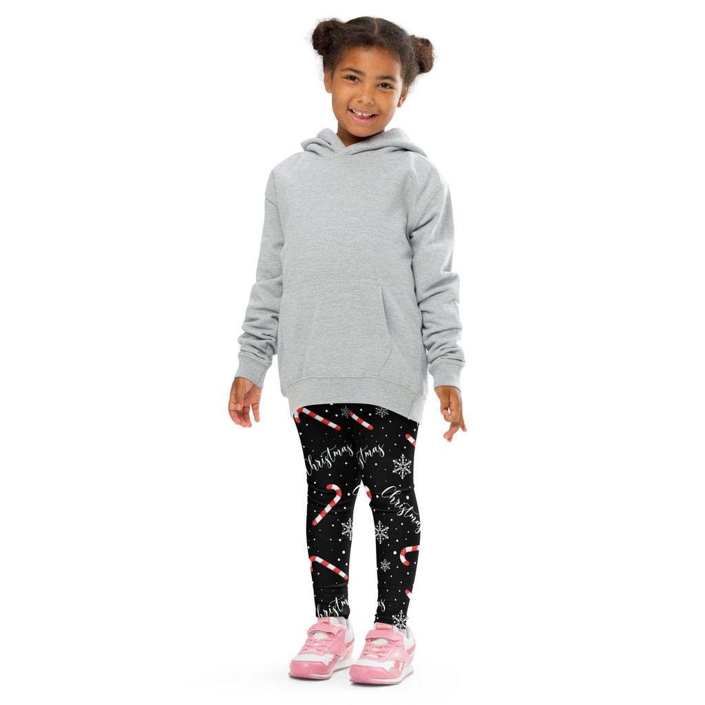 Candy Cane & Snowflake Kid's Leggings