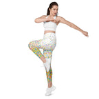 Candy Splash Ombre Leggings With Pockets