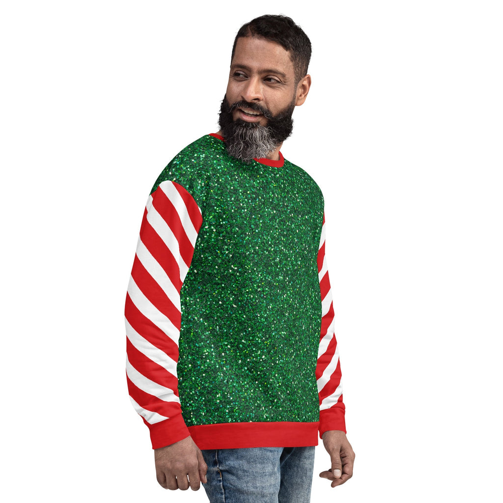 Candy Stripe Christmas Sweatshirt
