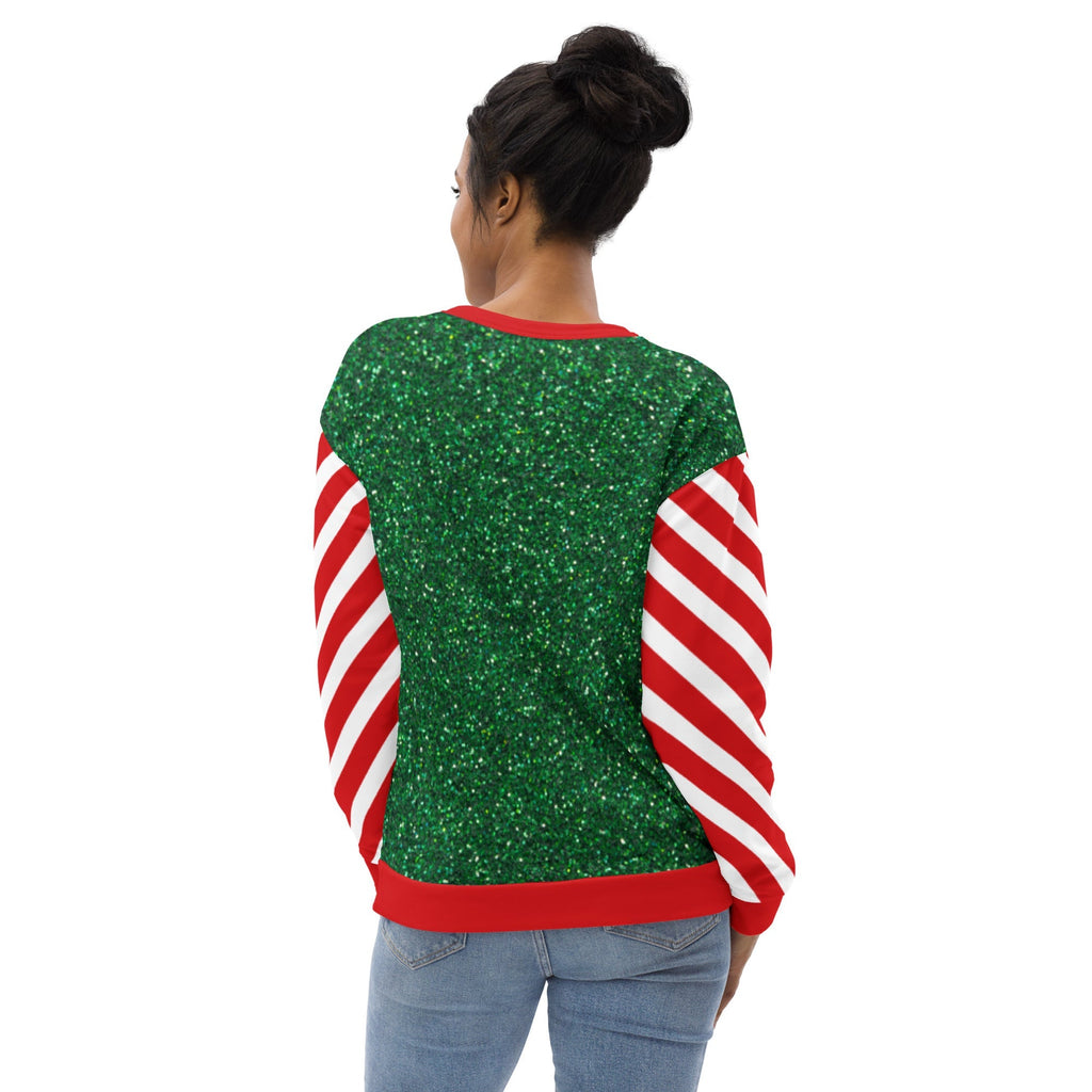 Candy Stripe Christmas Sweatshirt