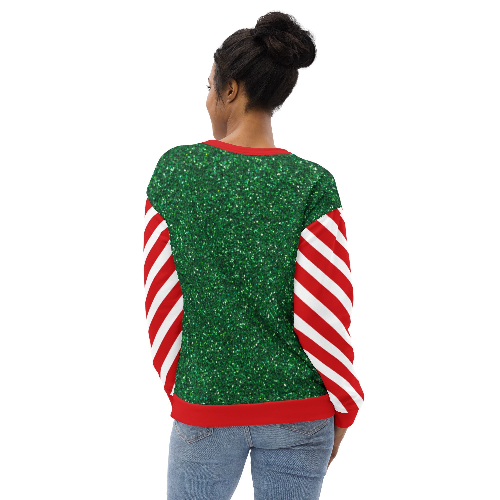 Candy Stripe Christmas Sweatshirt