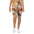 Cartoon Cats Biker Shorts