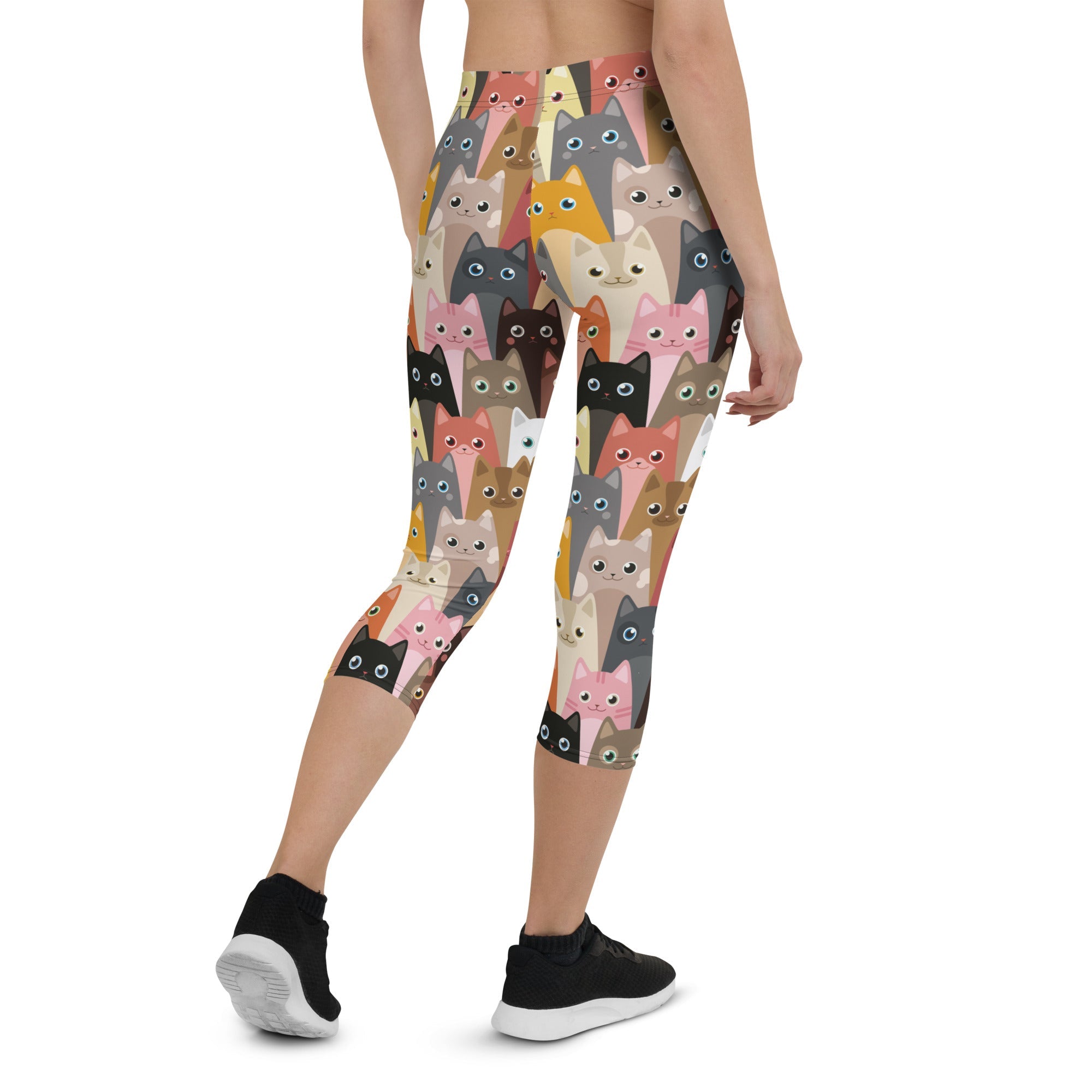 Cartoon Cats Capris