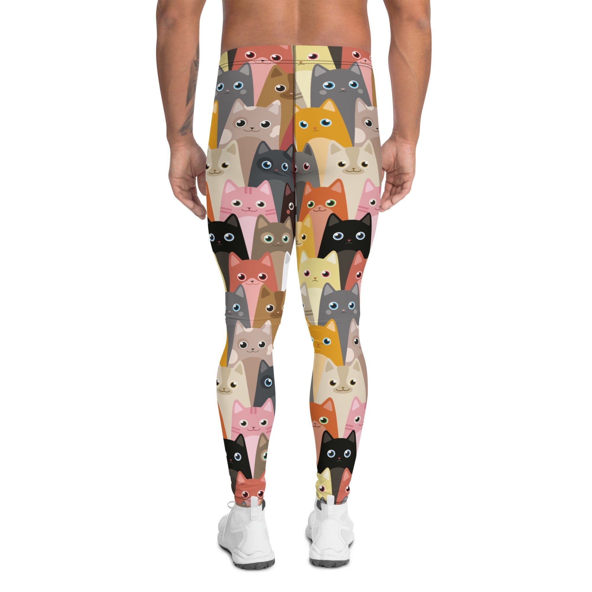Cartoon Cats Men's Leggings
