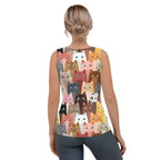 Cartoon Cats Tank Top
