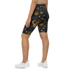 Cartoon Krampus Biker Shorts