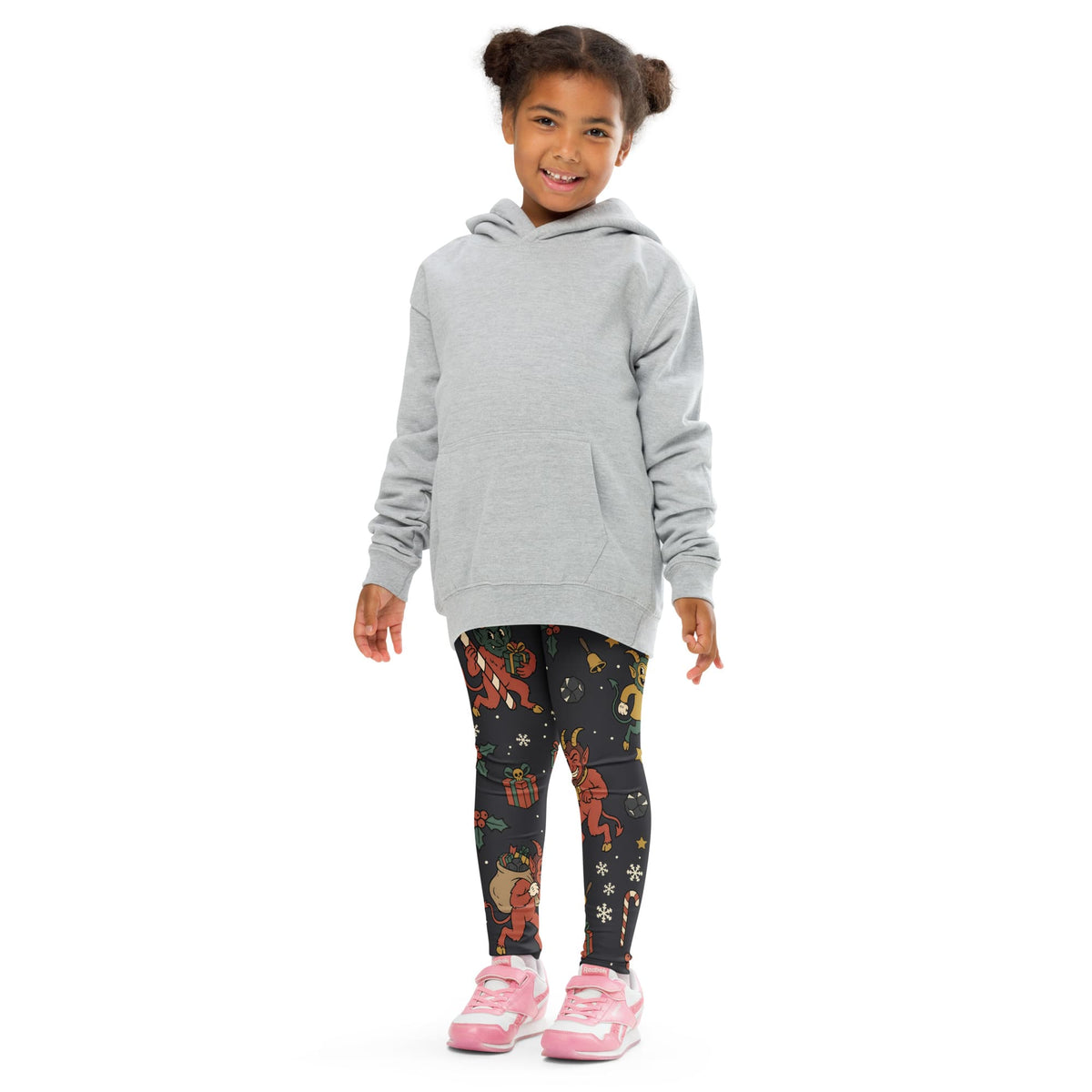 Cartoon Krampus Kid's Leggings