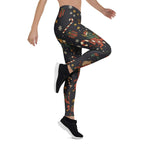 Cartoon Krampus Leggings