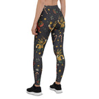 Cartoon Krampus Leggings