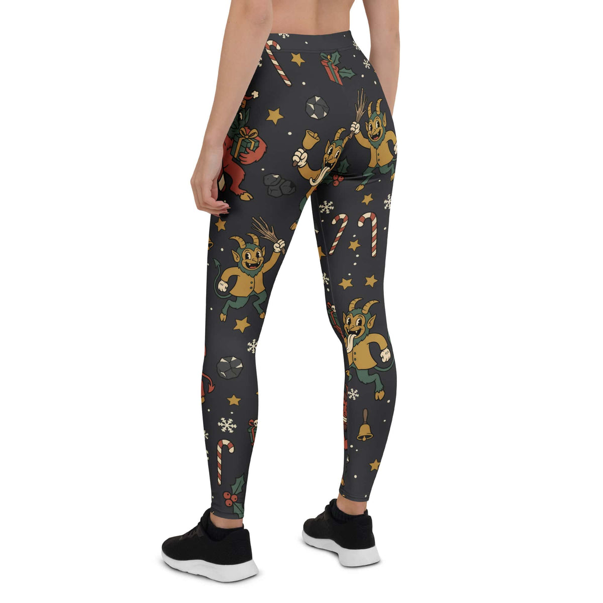 Cartoon Krampus Leggings