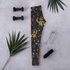 Cartoon Krampus Leggings
