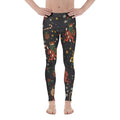 Cartoon Krampus Men's Leggings