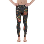 Cartoon Krampus Men's Leggings