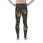 Cartoon Krampus Men's Leggings