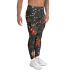 Cartoon Krampus Men's Leggings