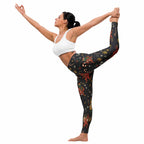 Cartoon Krampus Yoga Leggings