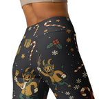 Cartoon Krampus Yoga Leggings