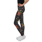 Cartoon Krampus Youth Leggings