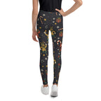 Cartoon Krampus Youth Leggings