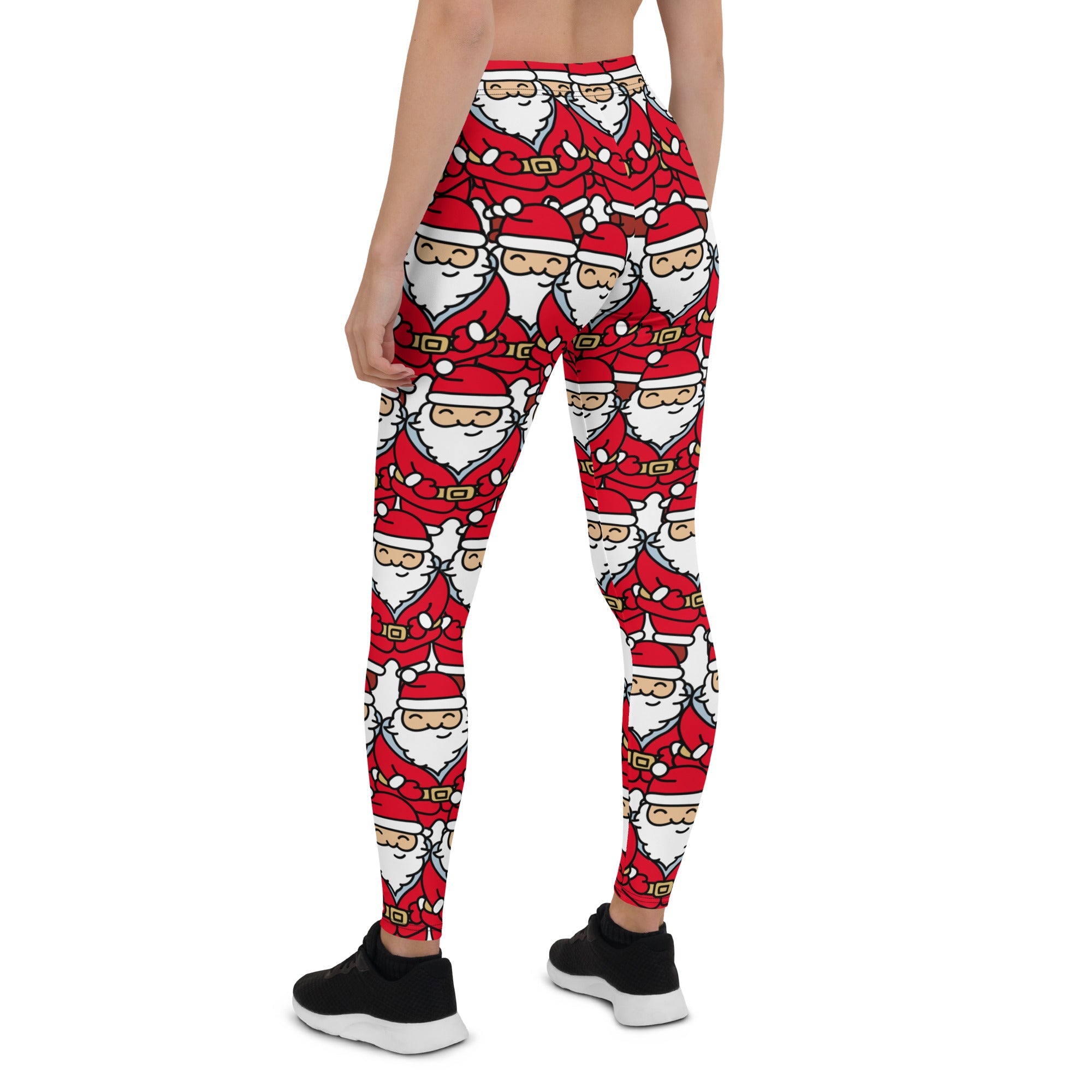 Cartoon Santa Leggings