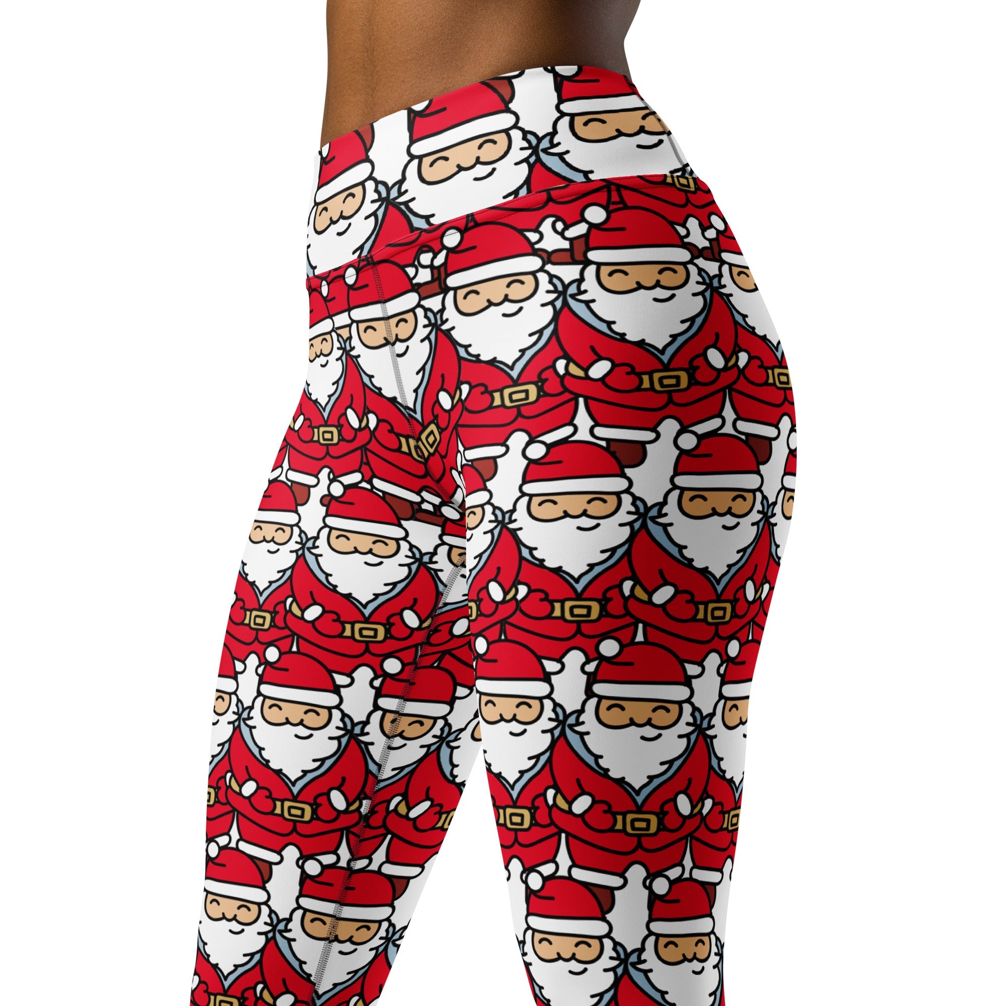 Cartoon Santa Yoga Leggings