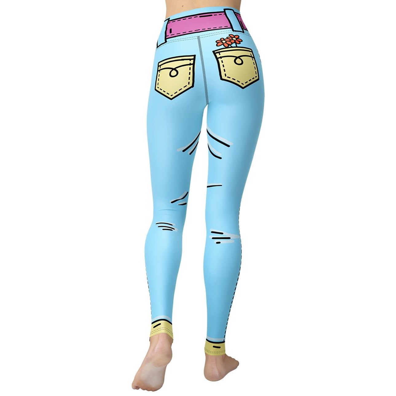 Cartoonized Yoga Leggings
