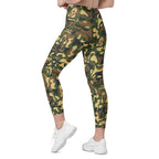 Cat Camo Leggings With Pockets