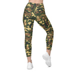 Cat Camo Leggings With Pockets