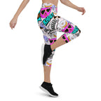 Cat Pop Art  Capris
