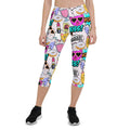 Cat Pop Art  Capris