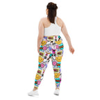 Cat Pop Art  Plus Size Leggings
