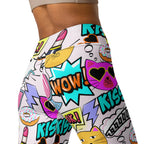 Cat Pop Art  Yoga Leggings