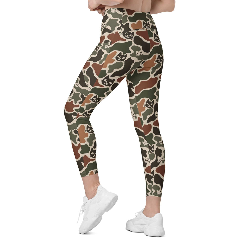 Catmouflage Leggings With Pockets