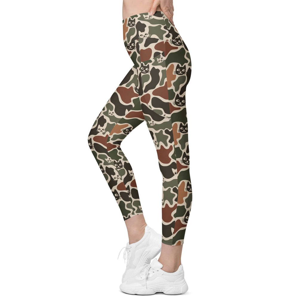 Catmouflage Leggings With Pockets