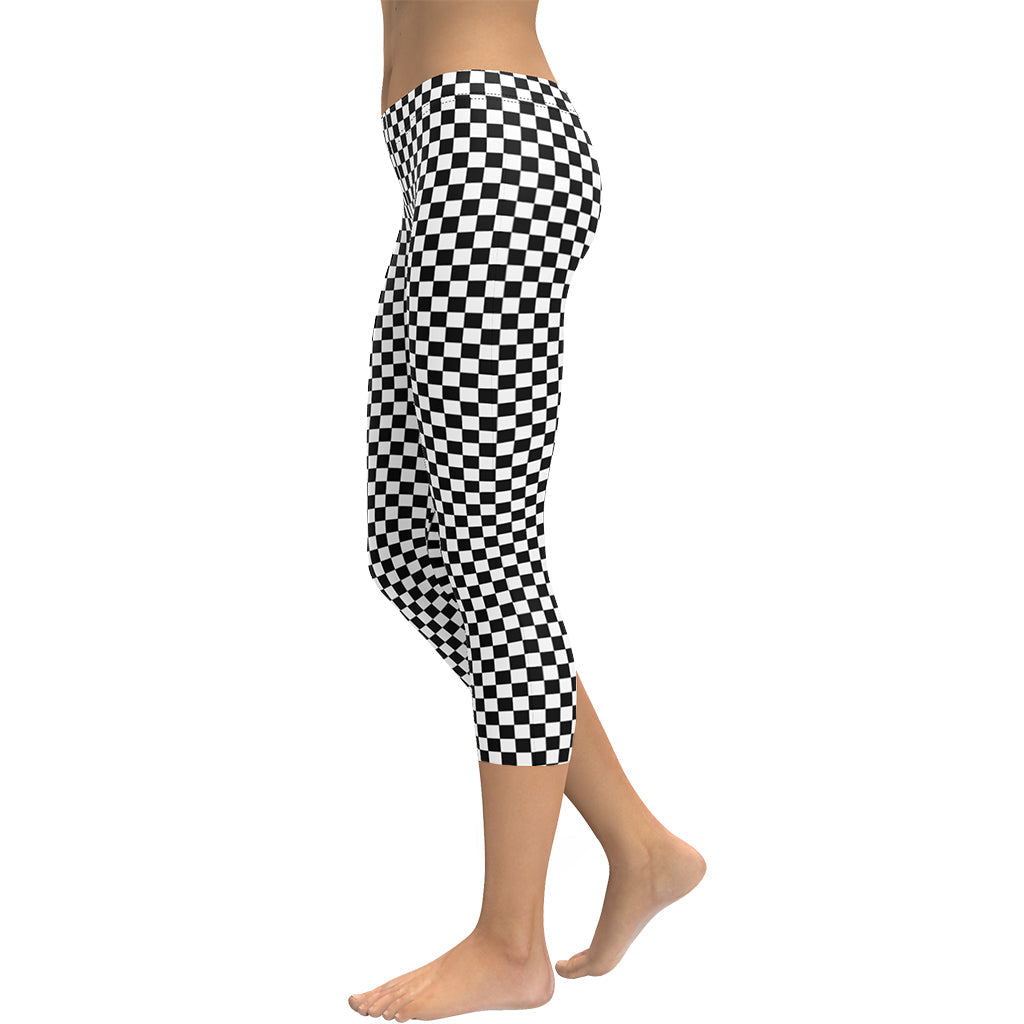 Checkered Capris